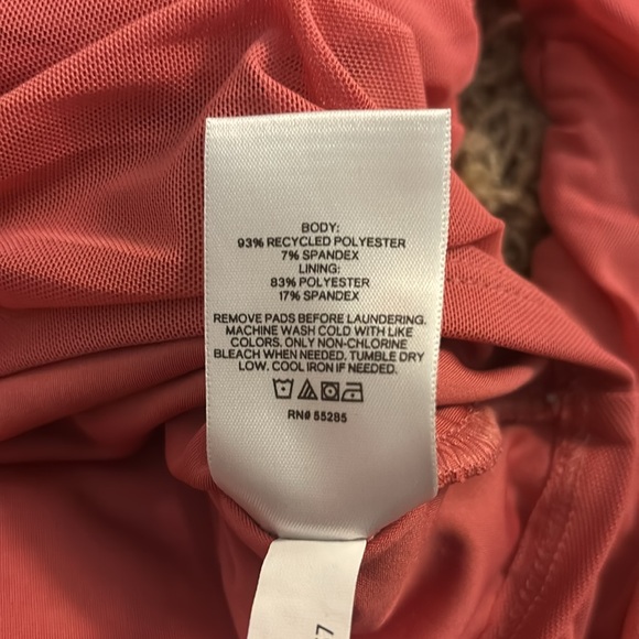 Express Salmon Long Sleeve Top - Picture 4 of 5